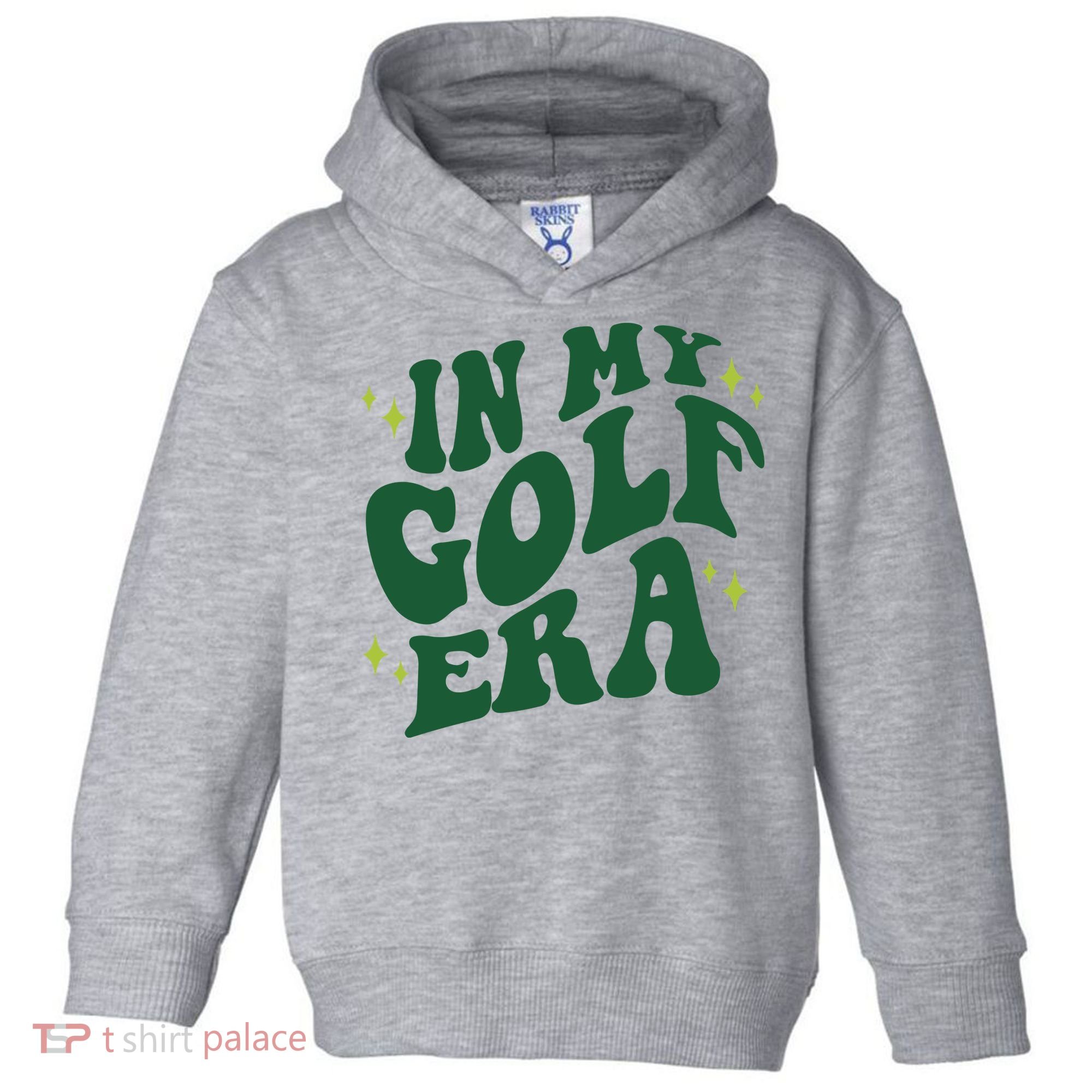 In My Golf Era Funny Golf Gift Toddler Hoodie