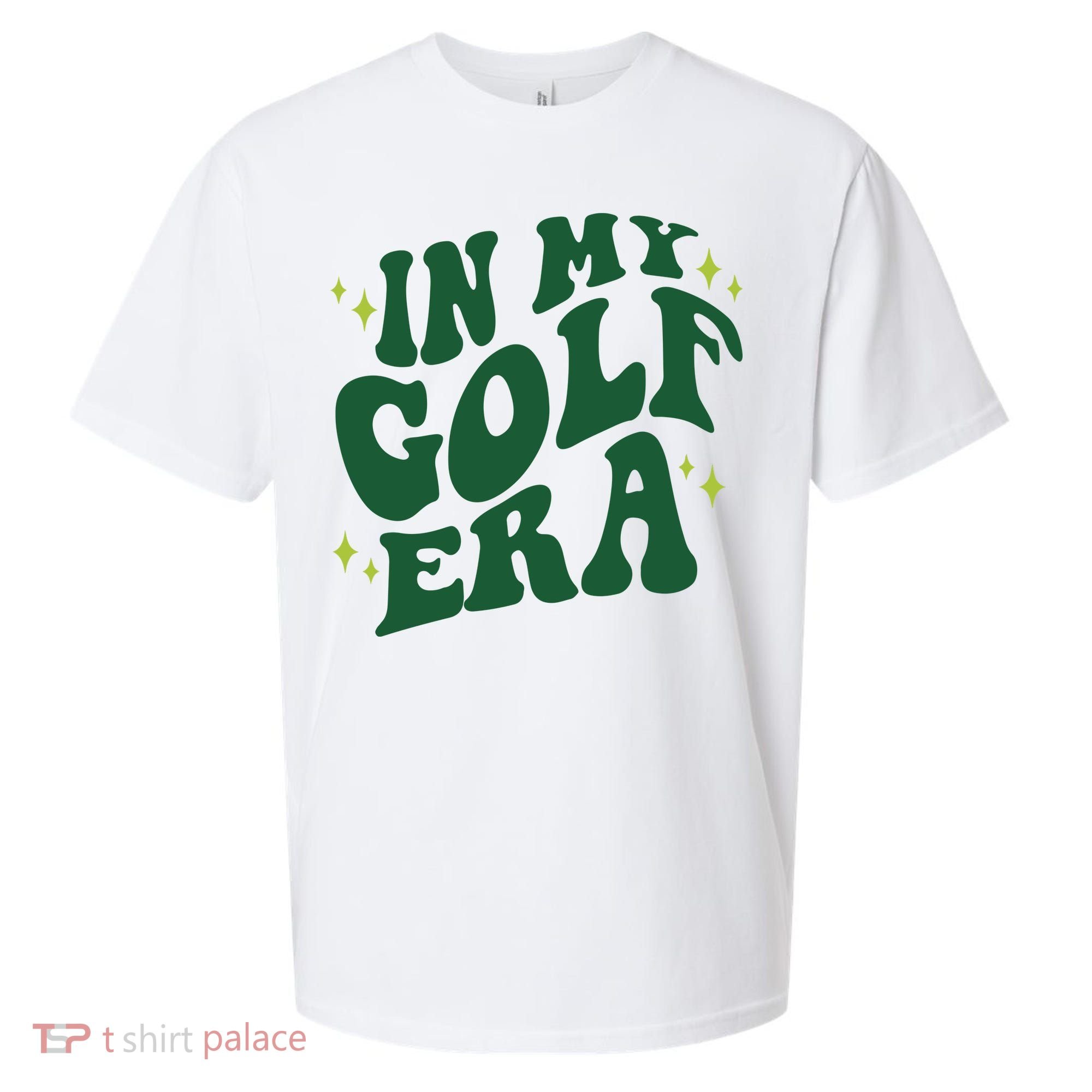 In My Golf Era Funny Golf Gift Sueded Cloud Jersey T-Shirt