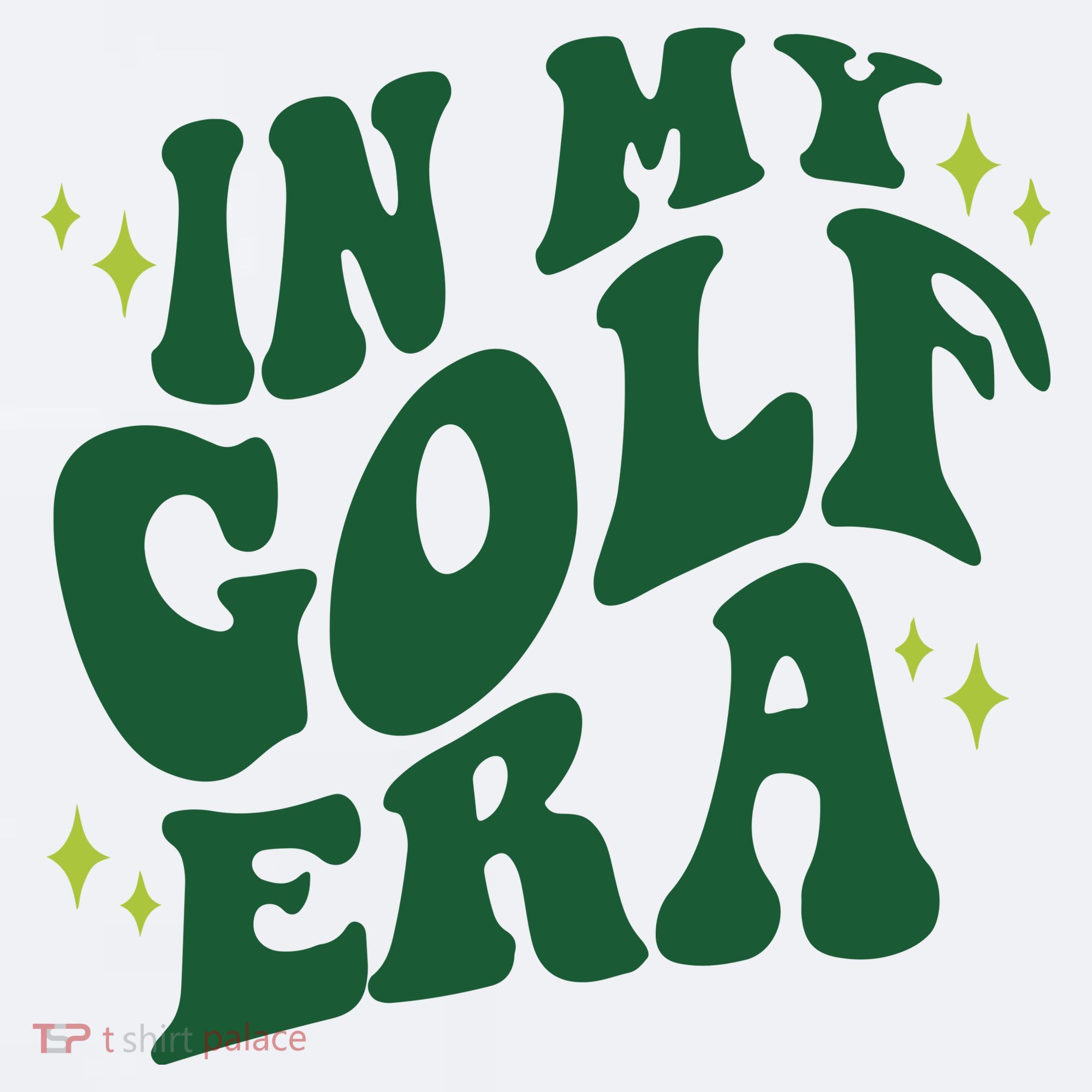 In My Golf Era Funny Golf Gift Sueded Cloud Jersey T-Shirt