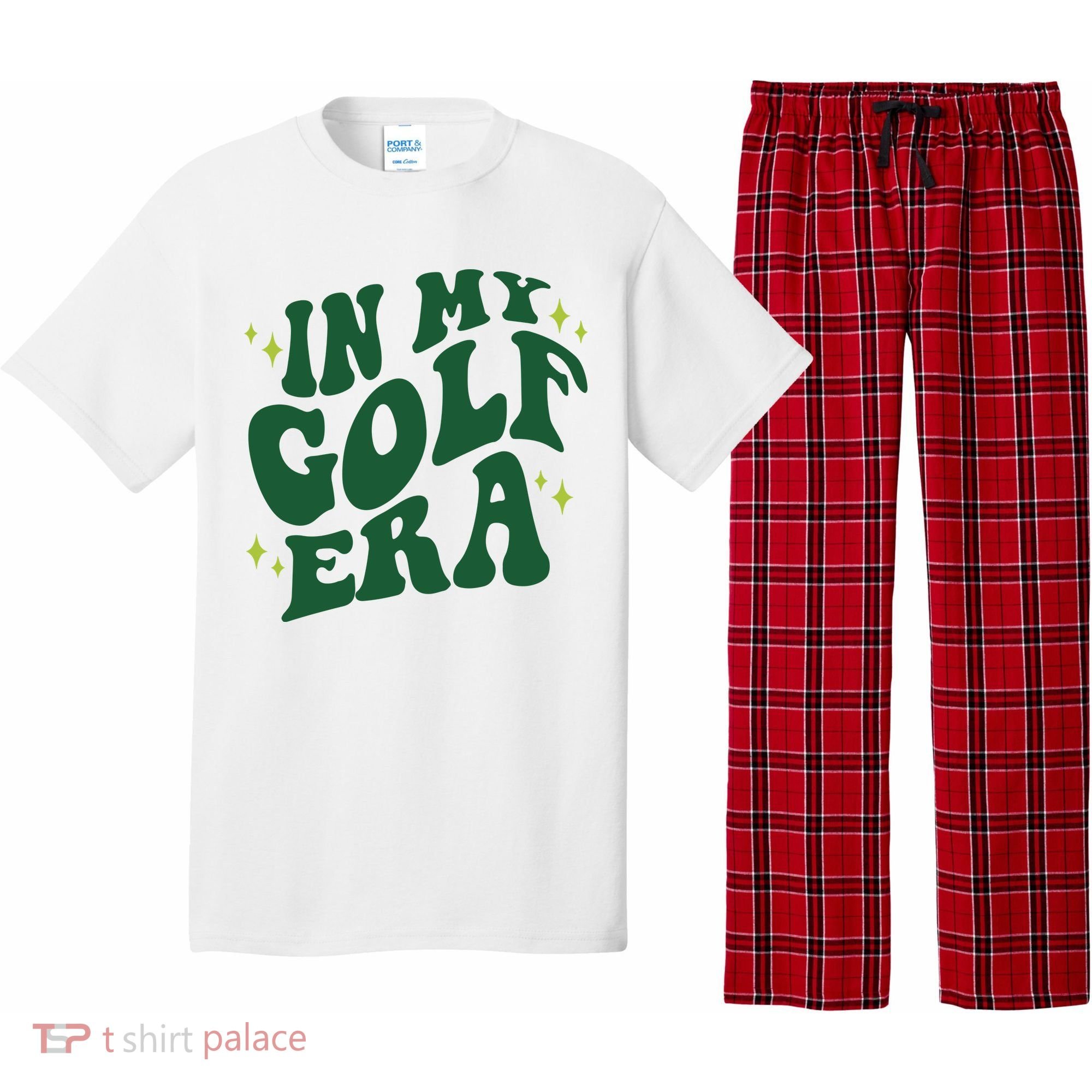 In My Golf Era Funny Golf Gift Pajama Set
