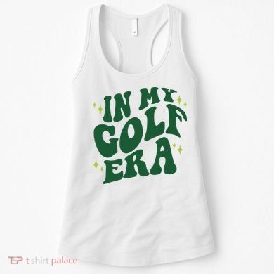 In My Golf Era Funny Golf Gift Women's Tank Top