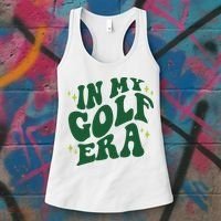 In My Golf Era Funny Golf Gift Women's Tank Top thumb 3