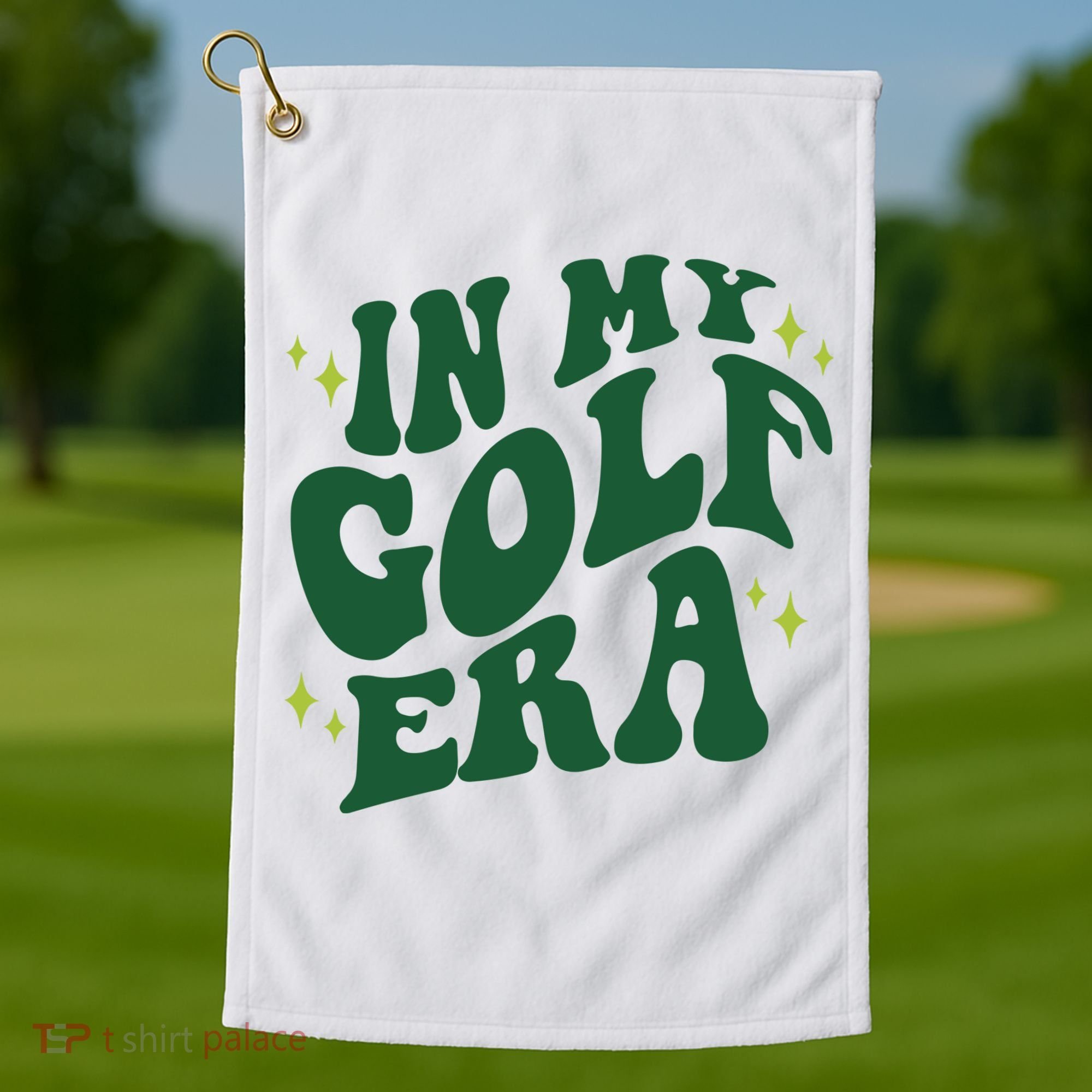 In My Golf Era Funny Golf Gift Golf Towel