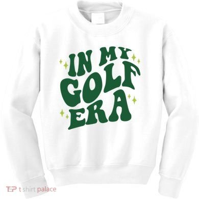 In My Golf Era Funny Golf Gift Kids Sweatshirt