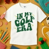 In My Golf Era Funny Golf Gift Kids T-Shirt thumb 3