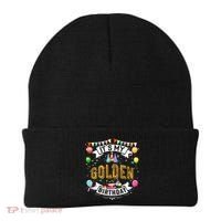 It's My Golden Birthday Cool Classic Birthday Gift Beanie thumb 0