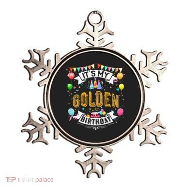 It's My Golden Birthday Cool Classic Birthday Gift Ornament