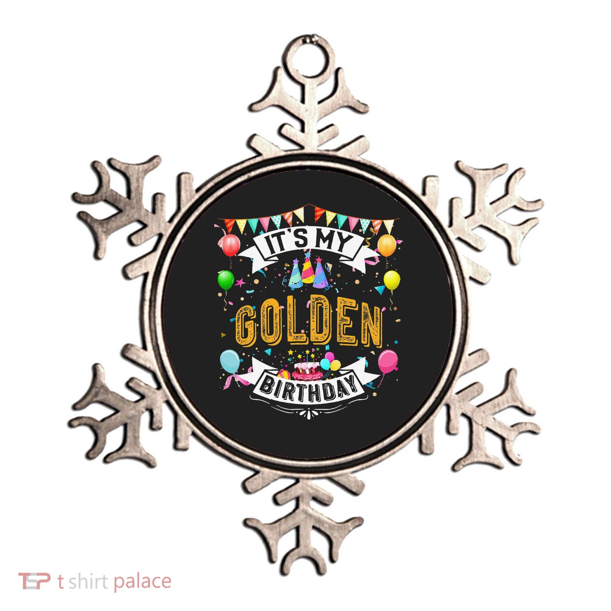 It's My Golden Birthday Cool Classic Birthday Gift Ornament