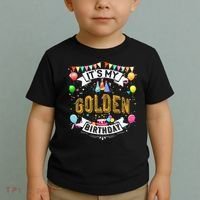 It's My Golden Birthday Cool Classic Birthday Gift Toddler T-Shirt thumb 2