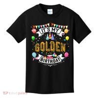 It's My Golden Birthday Cool Classic Birthday Gift Kids T-Shirt thumb 0