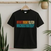 Infinite Money Glitch Microstrategy Bitcoin T-Shirt thumb 2
