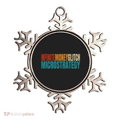 Infinite Money Glitch Microstrategy Bitcoin Ornament