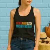 Infinite Money Glitch Microstrategy Bitcoin Women's Tank Top thumb 2