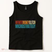 Infinite Money Glitch Microstrategy Bitcoin Tank Top thumb 2