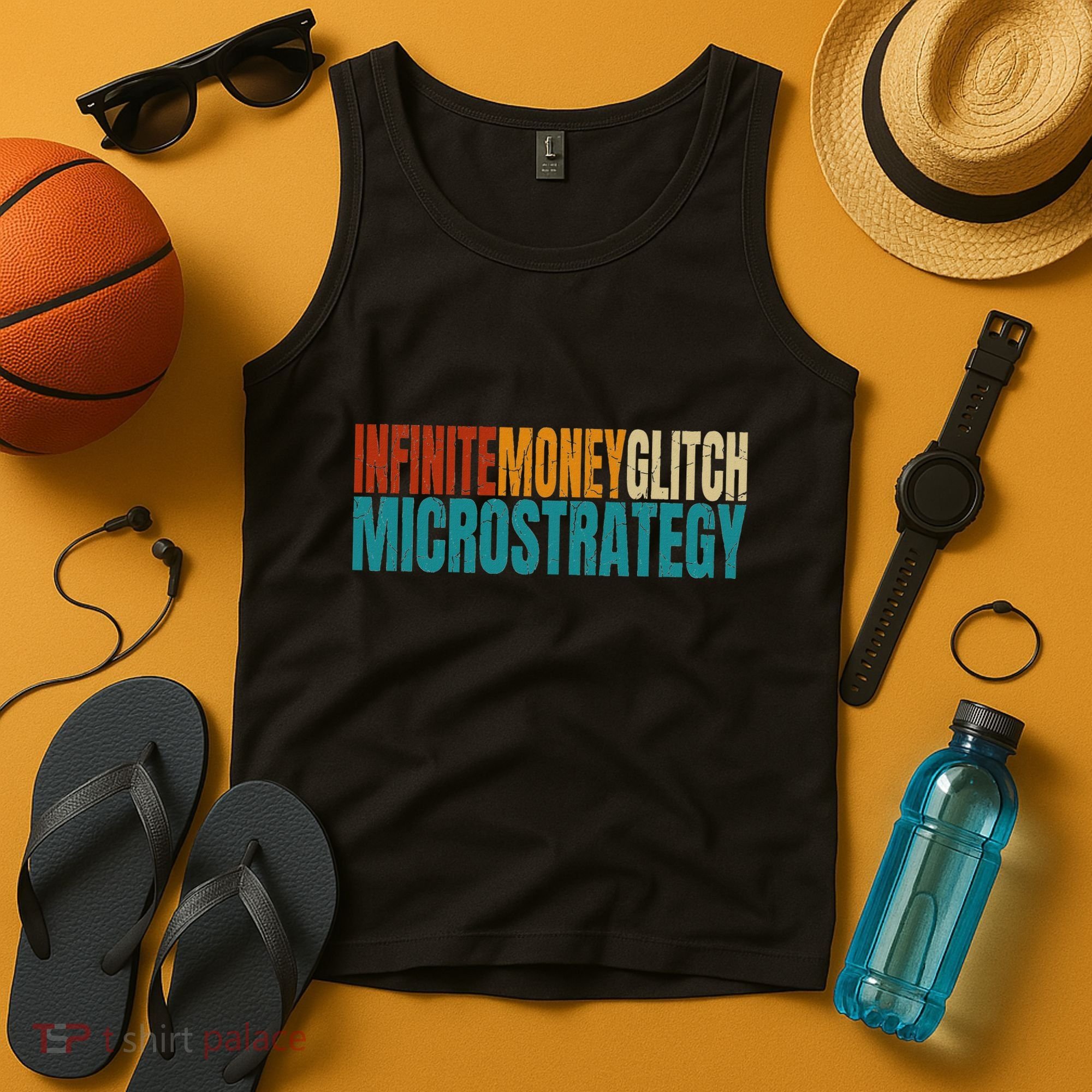 Infinite Money Glitch Microstrategy Bitcoin Tank Top