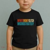 Infinite Money Glitch Microstrategy Bitcoin Toddler T-Shirt thumb 2