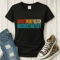 Infinite Money Glitch Microstrategy Bitcoin Women's T-Shirt thumb 3