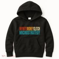 Infinite Money Glitch Microstrategy Bitcoin Kids Hoodie thumb 0