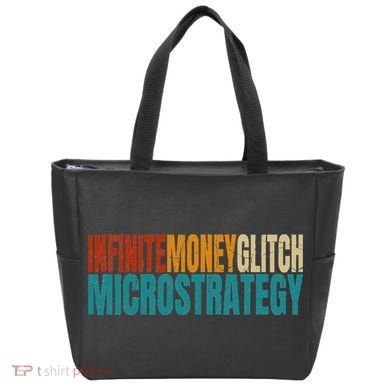 Infinite Money Glitch Microstrategy Bitcoin Tote Bag