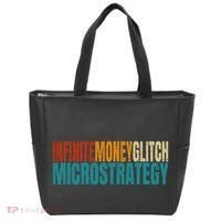 Infinite Money Glitch Microstrategy Bitcoin Tote Bag thumb 0