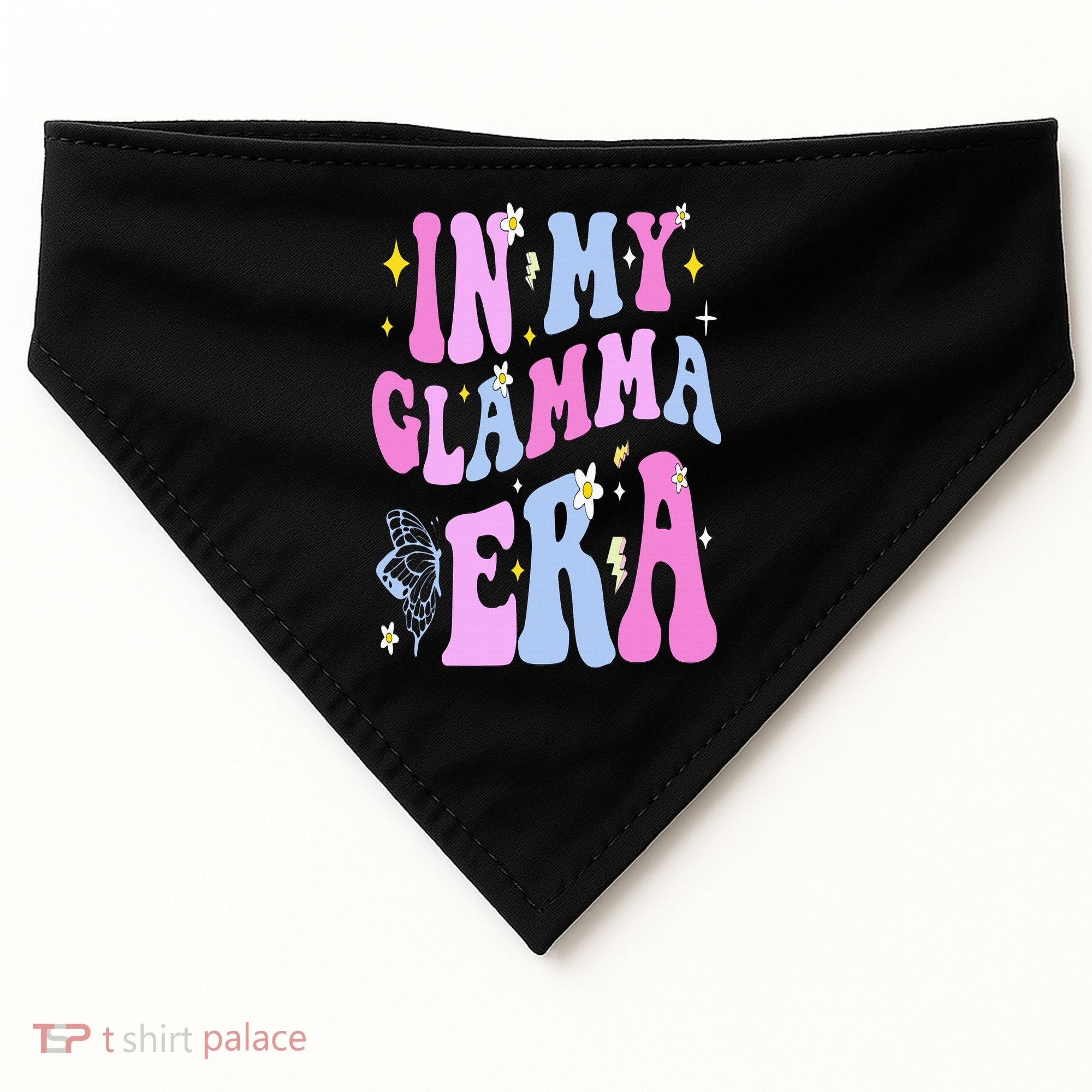 In My Glamma Era USA-Made Doggie Bandana