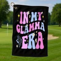 In My Glamma Era Golf Towel thumb 1