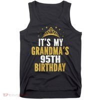 It'S My Grandma'S 95th Birthday 95 Years Old Tank Top thumb 0