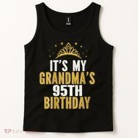 It'S My Grandma'S 95th Birthday 95 Years Old Tank Top thumb 2