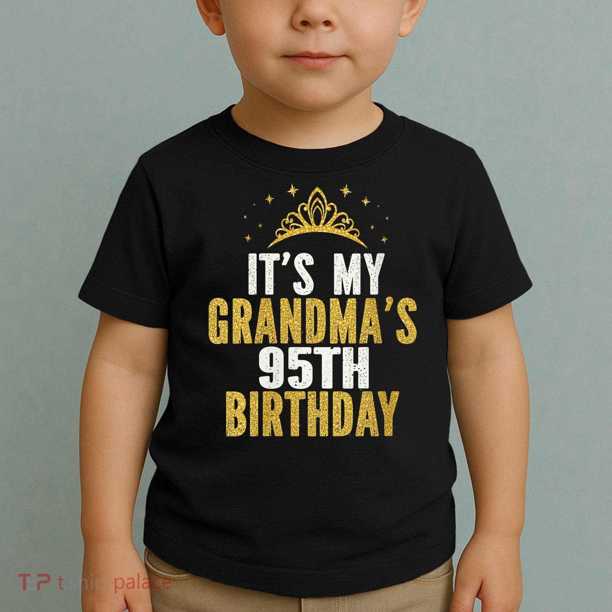 It'S My Grandma'S 95th Birthday 95 Years Old Toddler T-Shirt