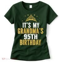 It'S My Grandma'S 95th Birthday 95 Years Old Women's T-Shirt thumb 0