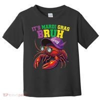 Its Mardi Gras Bruh Dabbing Crawfish Carnival Women Toddler T-Shirt thumb 0