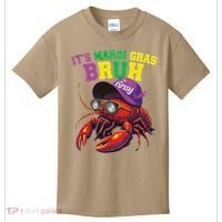 Its Mardi Gras Bruh Dabbing Crawfish Carnival Women Kids T-Shirt thumb 0