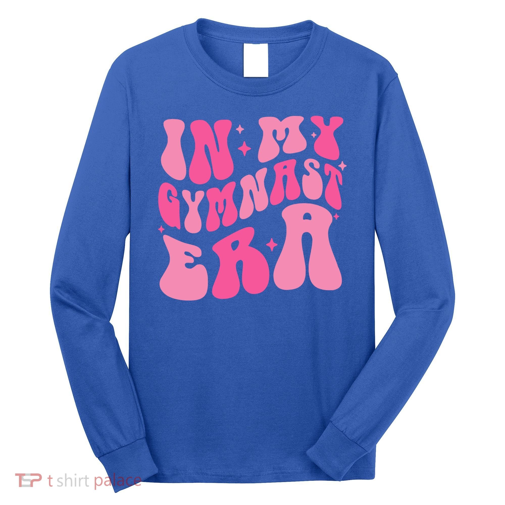 In My Gymnast Era Groovy Gymnastics Trendy Mom Gift Long Sleeve Shirt