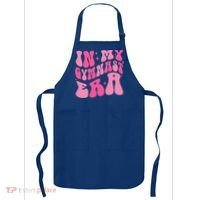 In My Gymnast Era Groovy Gymnastics Trendy Mom Gift Apron thumb 0