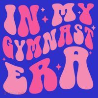 In My Gymnast Era Groovy Gymnastics Trendy Mom Gift Apron thumb 3