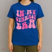 In My Gymnast Era Groovy Gymnastics Trendy Mom Gift T-Shirt thumb 4