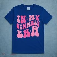In My Gymnast Era Groovy Gymnastics Trendy Mom Gift T-Shirt thumb 5