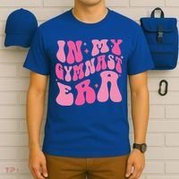 In My Gymnast Era Groovy Gymnastics Trendy Mom Gift T-Shirt thumb 6