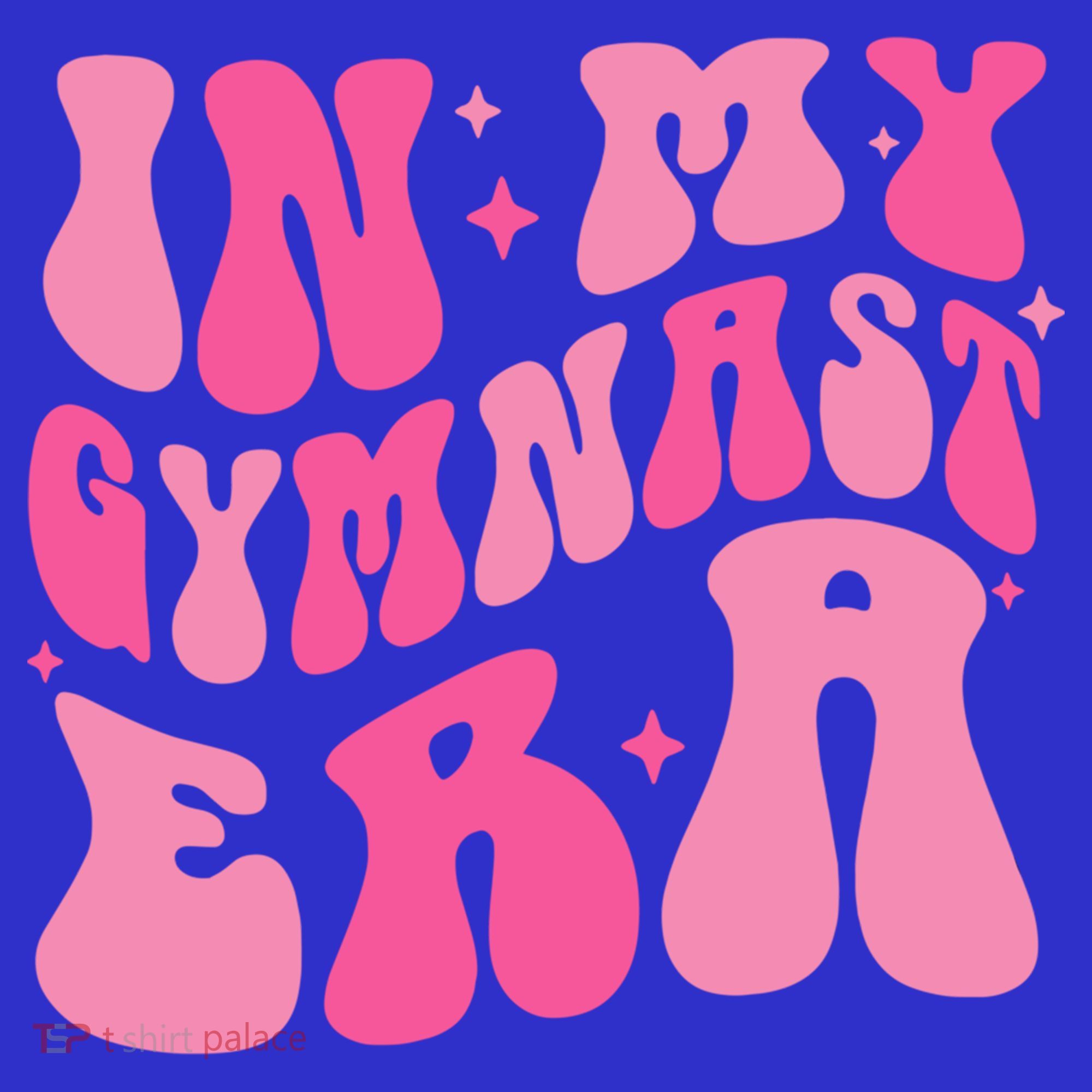 In My Gymnast Era Groovy Gymnastics Trendy Mom Gift Baby Bodysuit