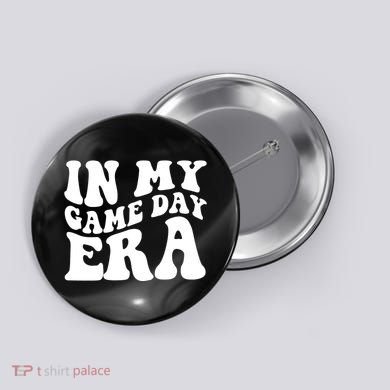 In My Game Day Era Retro Sport Button