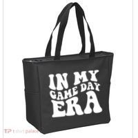 In My Game Day Era Retro Sport Tote Bag thumb 2