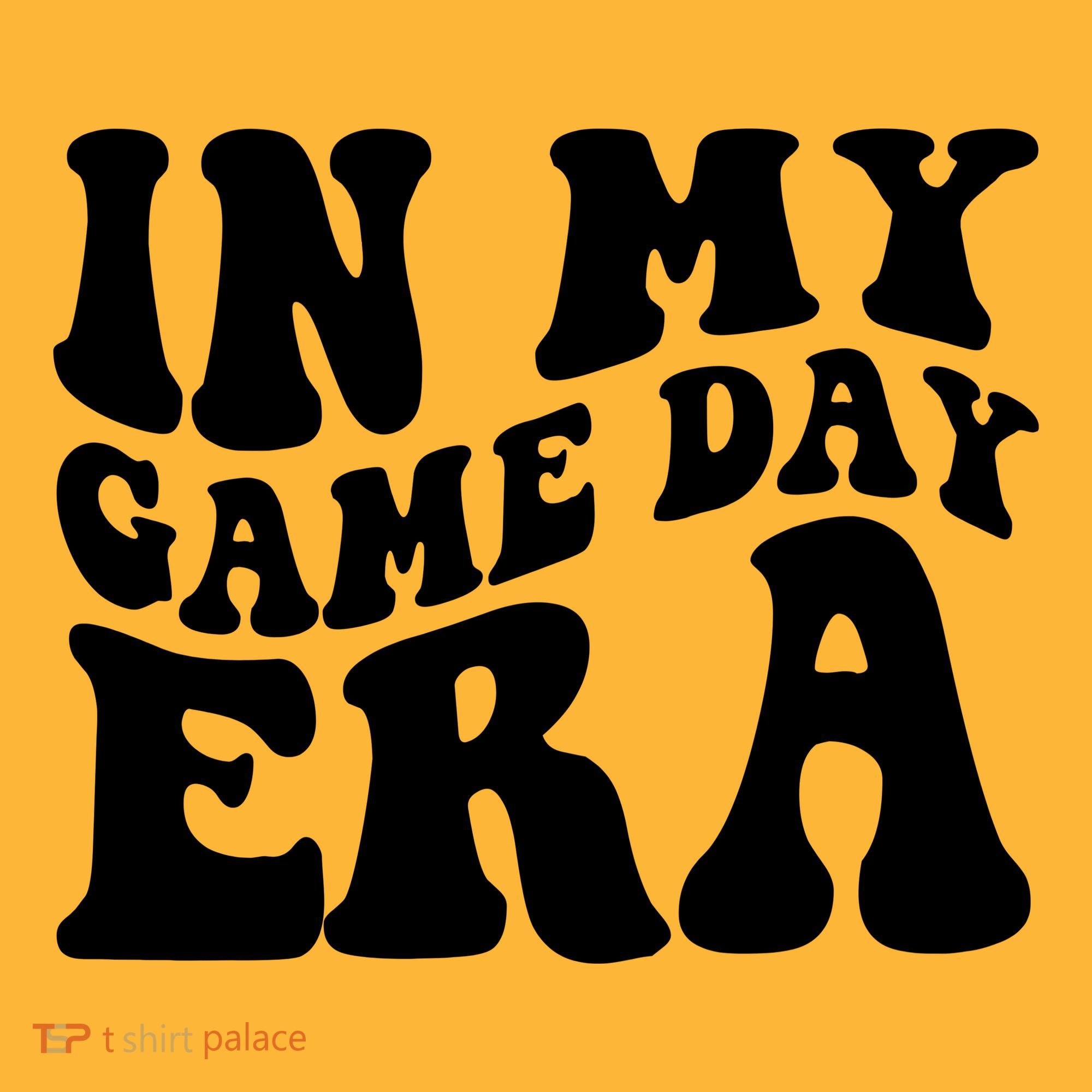In My Game Day Era Retro Sport Kids Long Sleeve Shirt