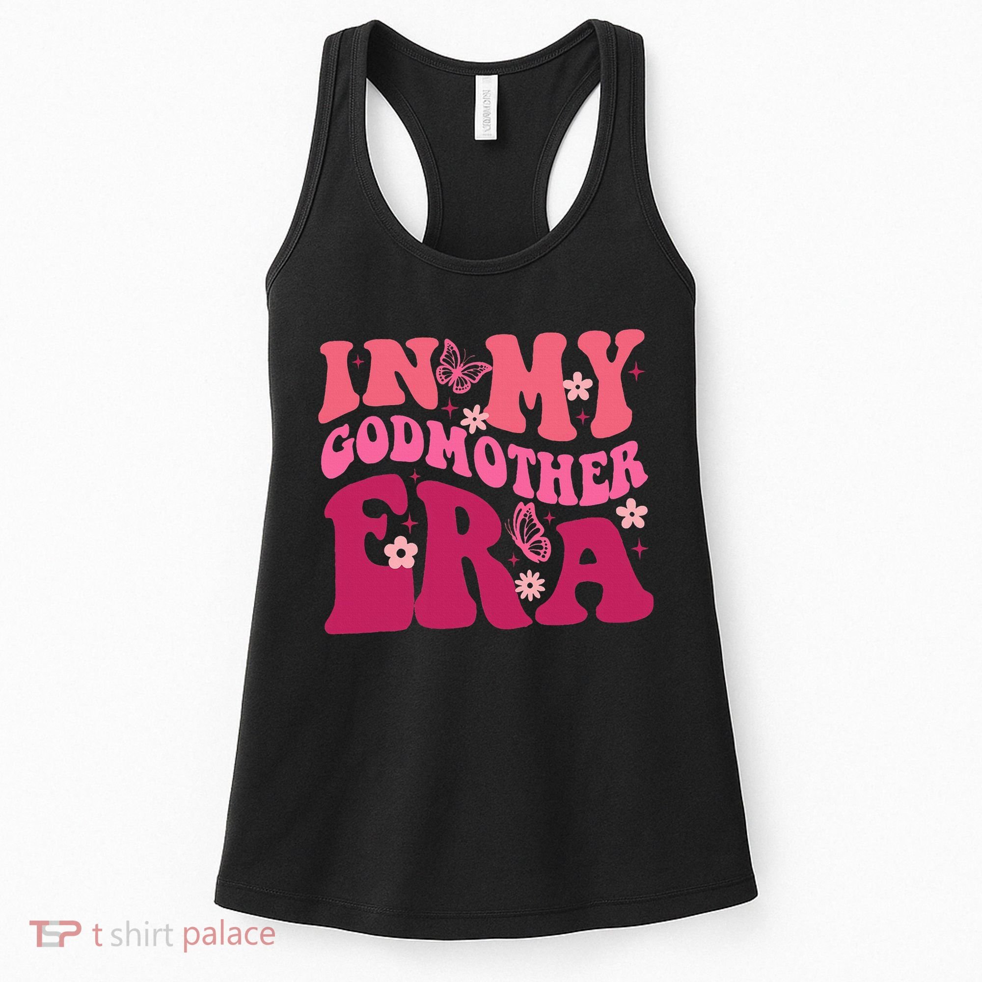 In My Godmother Era Retro Godmom Mother Proposal Women's Tank Top