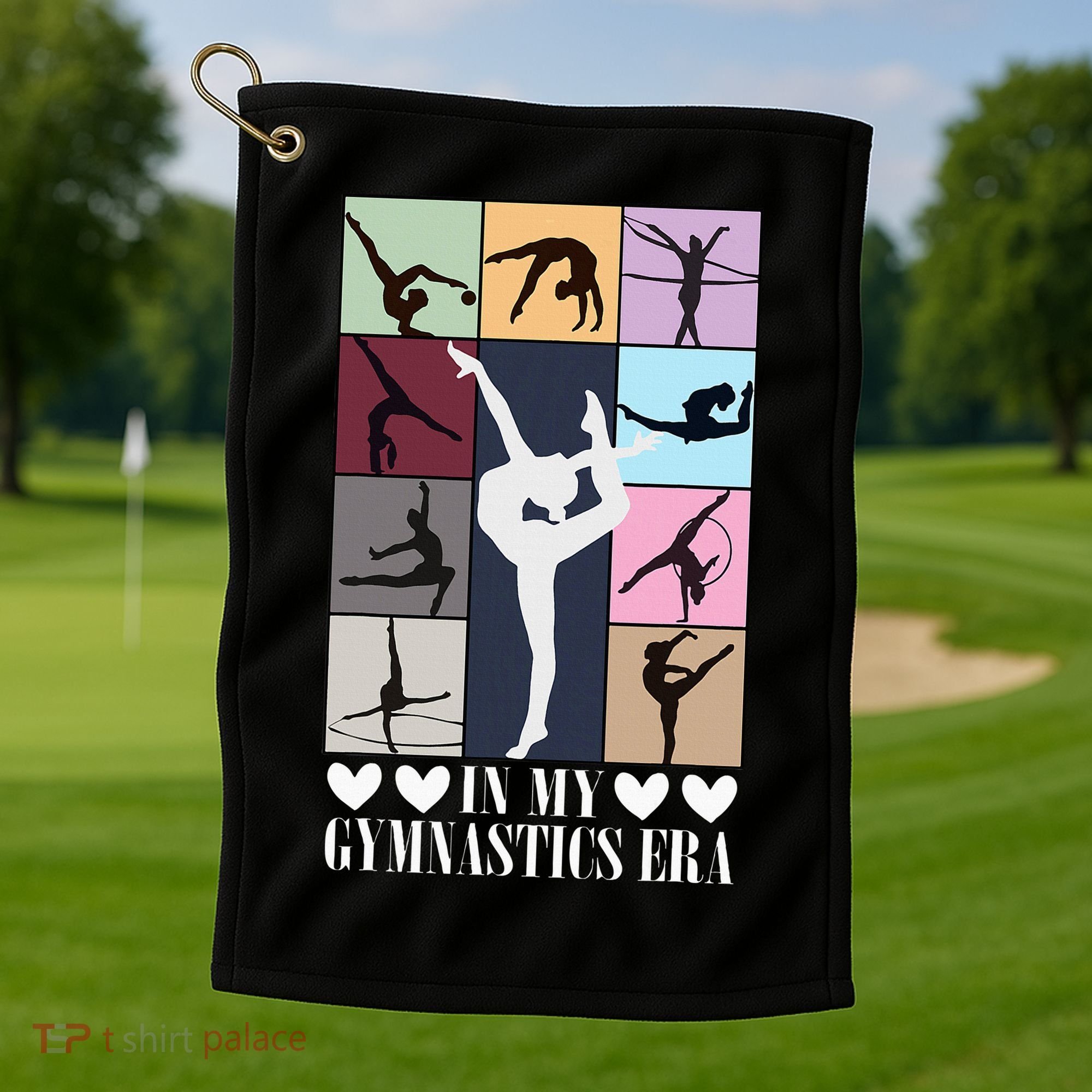 In My Gymnastics Era Golf Towel