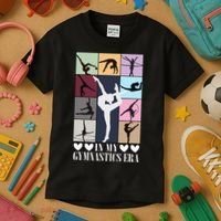 In My Gymnastics Era Kids T-Shirt thumb 3
