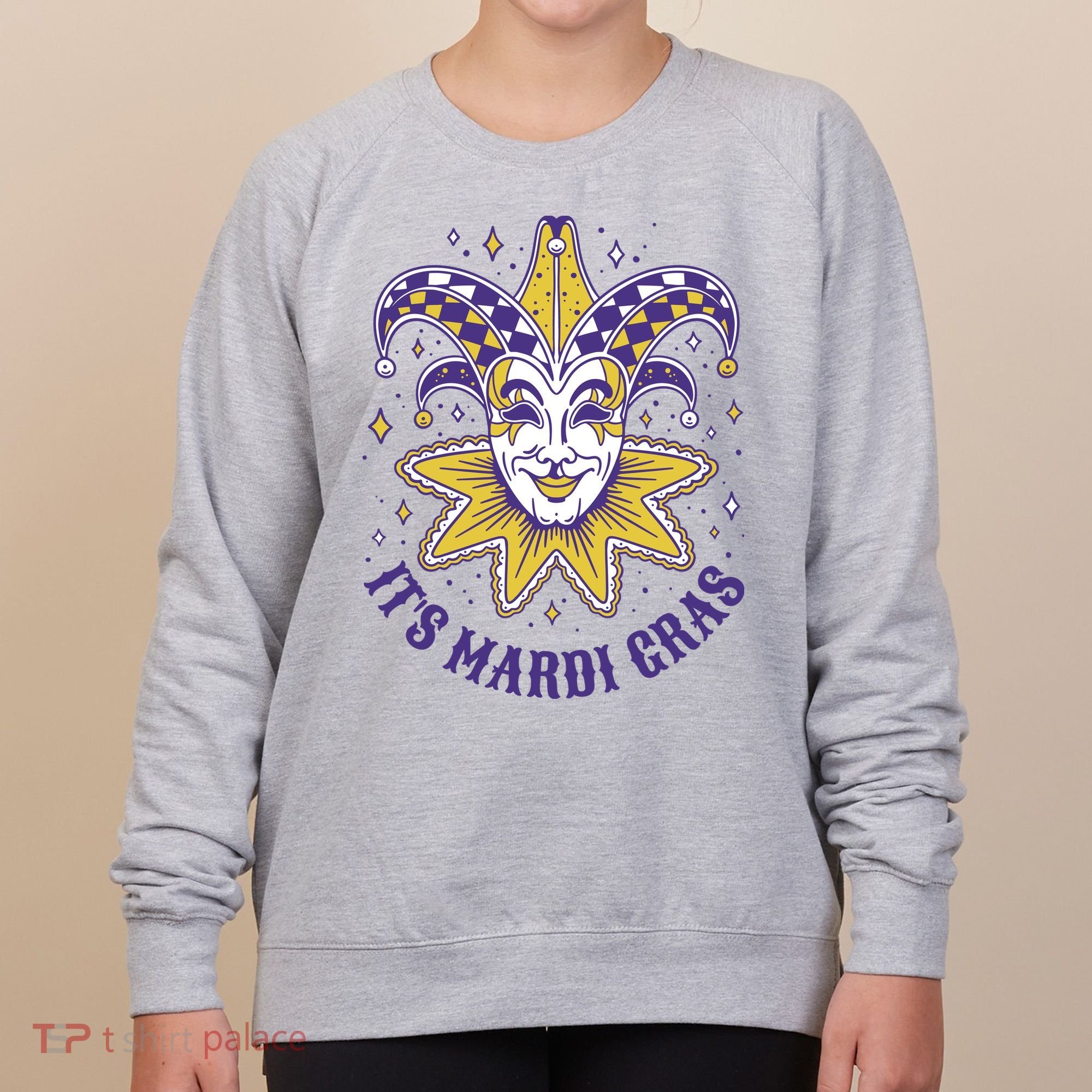 It's Mardi Gras Holiday Festival Women's Sweatshirt