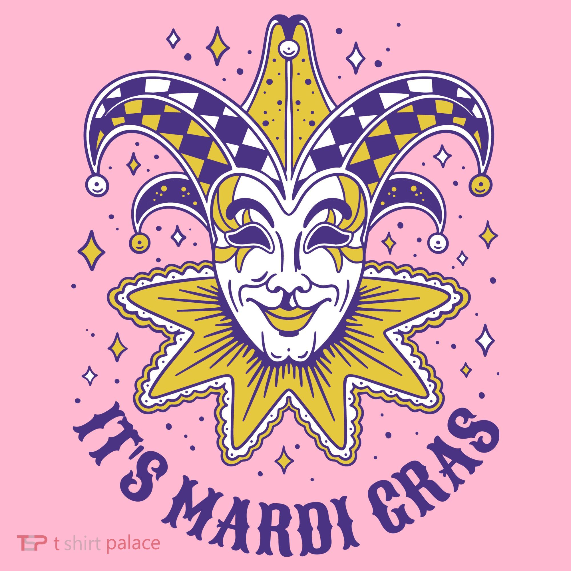 It's Mardi Gras Holiday Festival Coaster