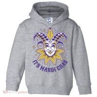 It's Mardi Gras Holiday Festival Toddler Hoodie thumb 0