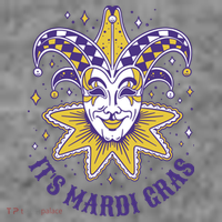 It's Mardi Gras Holiday Festival Toddler Hoodie thumb 2