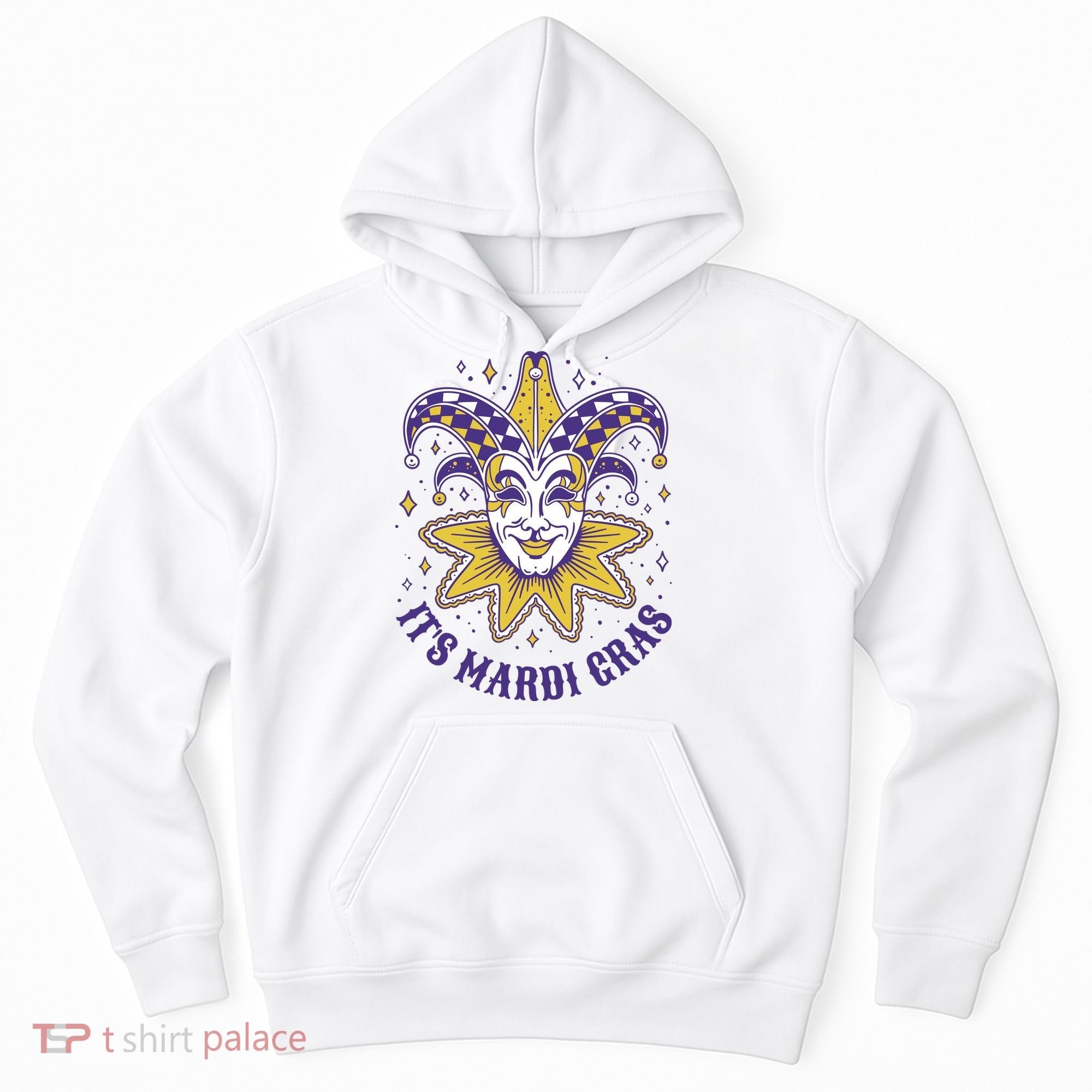 It's Mardi Gras Holiday Festival Hoodie